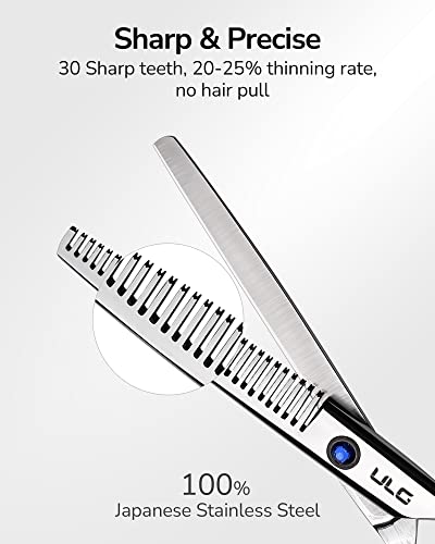 ULG 6.5" Professional Hair Thinning Scissors Japanese Stainless Steel