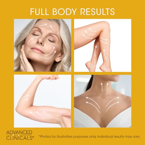 Advanced Clinicals Retinol Firming Cream + Retinol Travel Size Firming Cream + Collagen Lifting Body Oil Set