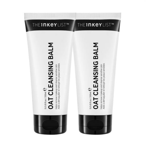 The INKEY List Oat Cleansing Balm Duo - 2x 150ml Hydrating Balm