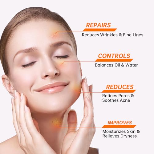 Niacinamide 10% + Zinc 1% Serum, Anti-Aging Niacinamide Serum for Face, 2PCS Moisturizing Facial Serum for All Skin Type, Women Face Skin Care.