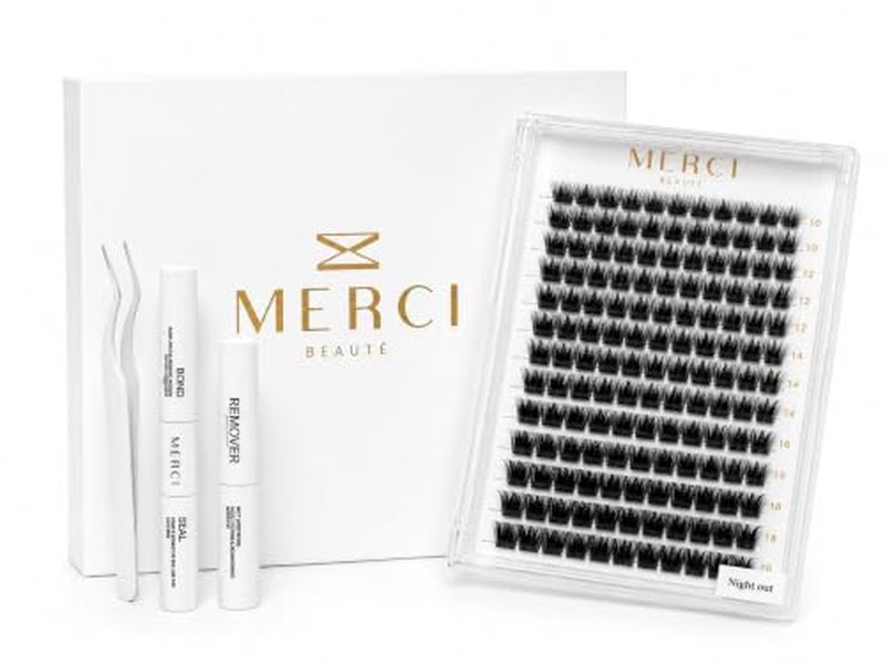 Lash Extension Kit 108 Clusters Waterproof Bond & Remover