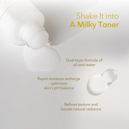 Edelweiss Oil Balancing Toner: Revitalize with 20% Edelweiss Extract - Dual Layer Hydration & PH Balance, Rich in 11 Flower Extracts, 5.07 fl oz - Ideal for All Skin Types