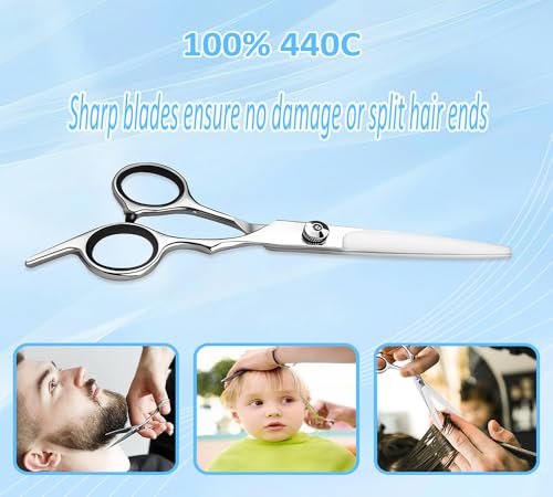 Professional Hair Cutting Shears - Salon Quality Stainless Steel Scissors