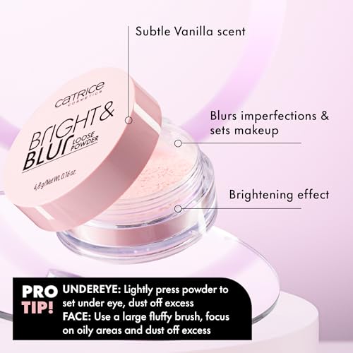 Catrice Bright & Blur Loose Powder 010 Soft Pink