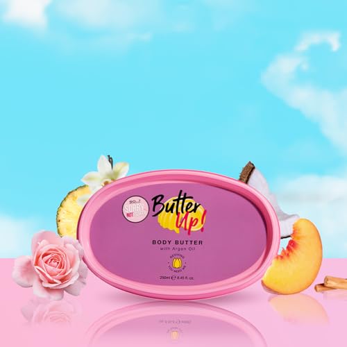 So¡¦? Sorry Not Sorry Butter Up Body Butter - Infused with Argan Oil and Vanilla - Nourishing Body Lotion for Women - 8.45 oz