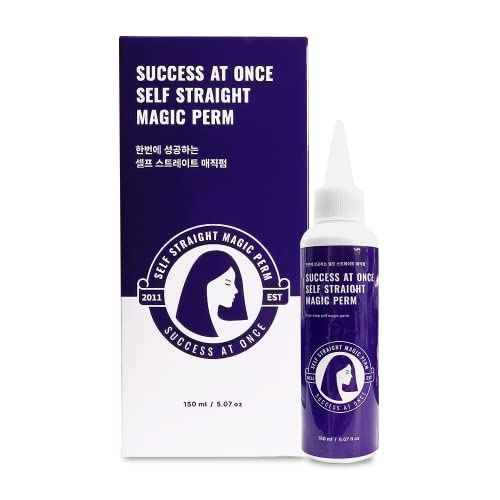 Self Straight Perm Kit - Easy At-Home Hair Straightening