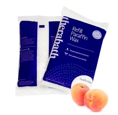 Therabath Paraffin Wax Refill - 4 lb Peach Scented Thermotherapy Wax