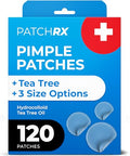 PatchRx Hydrocolloid Acne Patches - 120 Count Pimple Dots