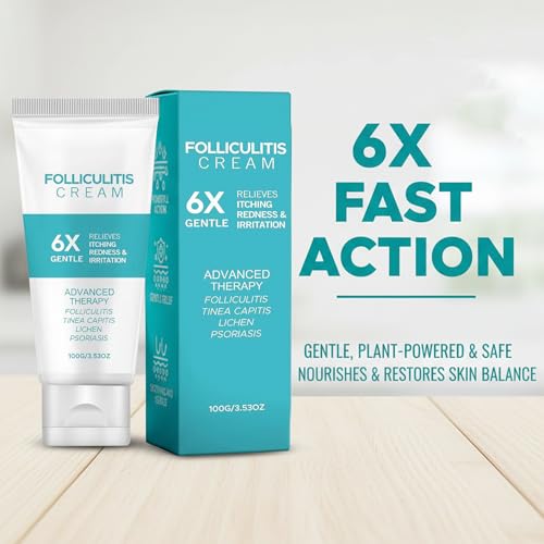 VitaCresta Folliculitis Cream 3.53oz - Cooling Herbal Relief