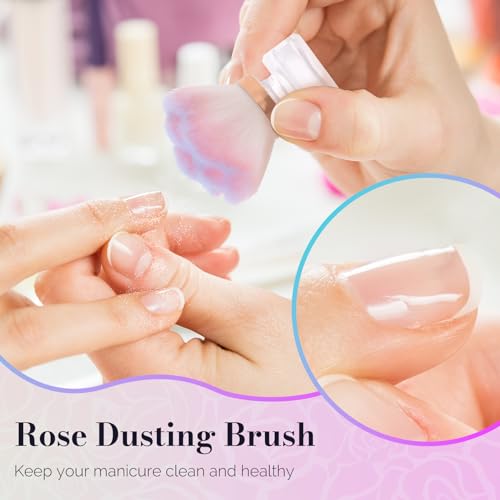 MelodySusie Nail Art Dusting Brush - Soft Synthetic Bristles