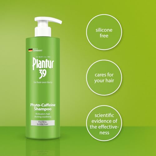 Plantur 39 Phyto-Caffeine Shampoo for Thinning Hair, 16.9 fl oz