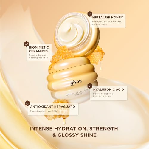 Gisou Honey Gloss Ceramide 4-Step Hair Therapy Routine