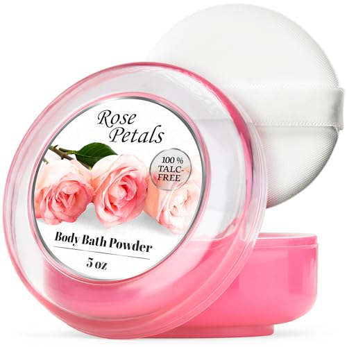 R-NEU Talc-Free Body Powder Rose Petals 5 oz