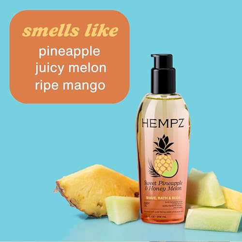Multi-Purpose Body Oil with Pineapple & Honey Melon - 6.76 Fl Oz