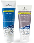 TRIHARD Chlorine Removal Body Wash & Lotion Set for Swimmers