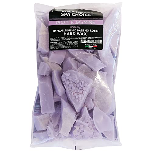 Waxness Spa Choice Purple Jasmine Demi Creamy No Rosin Hard Wax Beads 2.2 lb / 1 kg