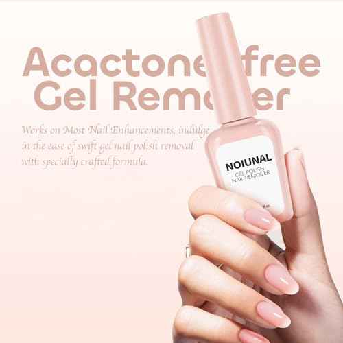 Gel Nail Polish Remover, Acetone-Free Gel Polish Remover, Easily and Quickly Remove in 3-5 Minute, No Soaking or Wrapping, Travel-Friendly 15ML