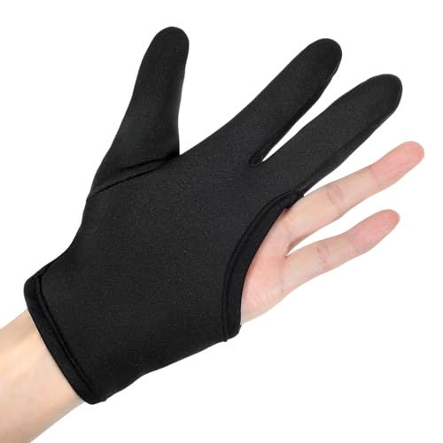 4pcs 3-Finger Heat Resistant Gloves for Curling Iron & Hair Styling