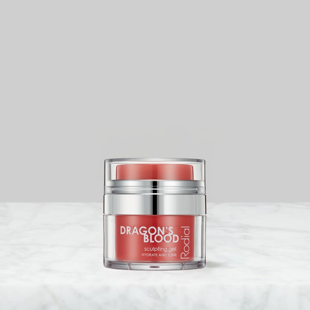 Rodial Dragon's Blood Sculpting Gel 0.3 fl oz - Rejuvenating, Ultra-Hydrating Face Cream - Refreshing Gel/Cream Formula - Triple Action Collagen Formula for a Firmer, Tighter and Smoother Skin Look