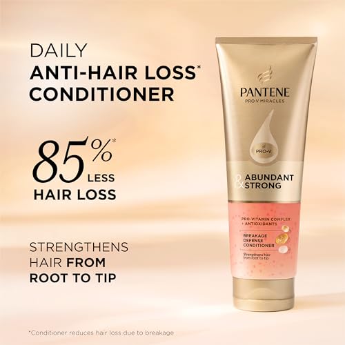 Pantene Abundant & Strong Conditioner, Strengthens Hair from Root to Tip, 8 oz