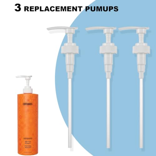 amika Bottle Pump Dispenser 1L Compatible 3-Pack White
