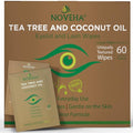 Tea Tree & Coconut Oil Eyelid Wipes - 60 Count