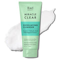 Rael Miracle Clear Facial Cleanser ? Makeup Remover, Face Wash for Women, Korean Skin Care (Exfoliating Cleanser, 5.1 fl. oz)