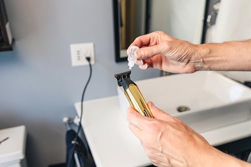 Andis Insight Slim Cordless Hair Trimmer Kit, 9-Piece, Gold