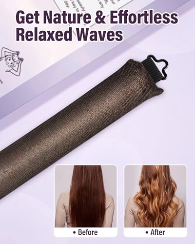 Posicurly 3-Piece Heatless Hair Curler Set - Satin Overnight Blowout Rods