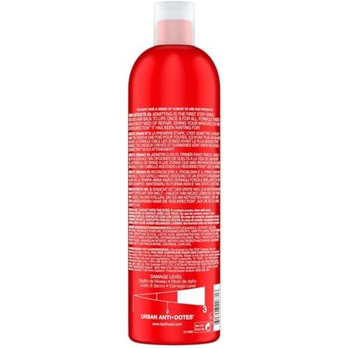 Tigi Bed Head Urban Antidotes Resurrection Conditioner Damage Level 3, 25.36 Oz (Pack Of 2)