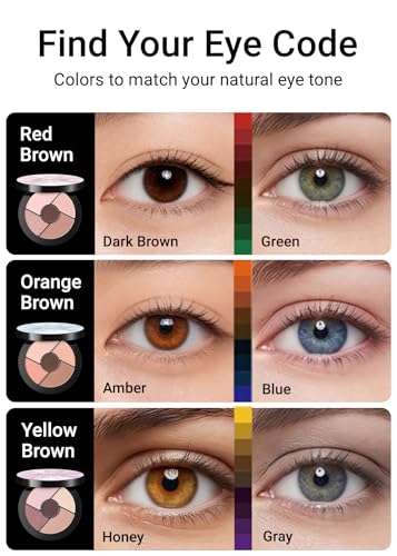 Jung Saem Mool Artist Eye Palette - 5-Color Eyeshadow Orange Brown