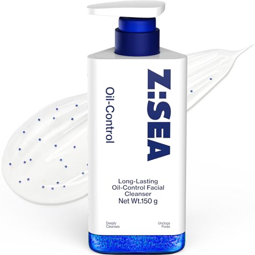 Acne Control Cleanser - Niacinamide & Glycerin, Amino Acid & Salicylic Acid, Dual Seaweed, Gentle Oil Control Face Wash for Normal to Dry Skin, 150g/5.29 Oz