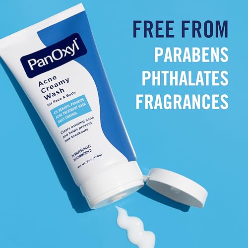 PanOxyl 4% Benzoyl Peroxide Acne Creamy Wash 6oz