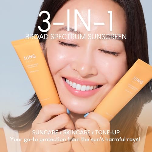 Jung Beauty Tinted SPF 50+ Hybrid Sunscreen Serum with Niacinamide & Panthenol, 50ml