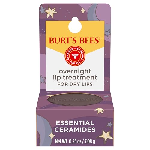 Burt's Bees Overnight Lip Treatment with Ceramides, 0.25 oz
