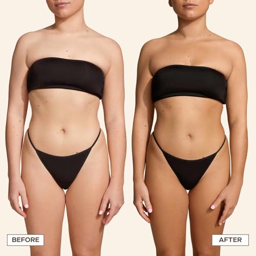 Nuda ToneFoam Olive Express Tanning Mousse | Pink & Red Undertone-Correcting Self Tan with PowerGlow+ Tan Boost Complex | Vegan & Cruelty Free | Streak-Free, Natural Looking Tan, (6.4 Fl Oz)