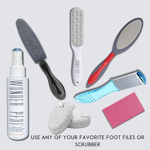 Instant Feet Callus Remover Spray - Quick Peeling Formula, 100ml