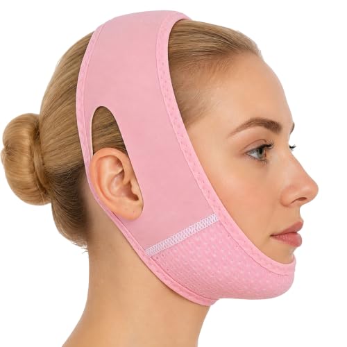 Penitue V Line Face Lifting Mask - Reusable Chinstrap for Double Chin Reduction