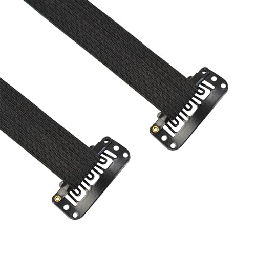 Invisible Facelift Bands with Clips - Adjustable Face Lifting Straps (4 Pack)