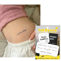 InkDance Semi-Permanent Tattoo Set - Plant-Based, 1-2 Weeks