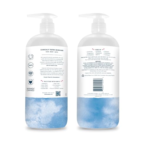 Kirk's Original Coconut Oil 3-in-1 Body Wash & Shampoo, 32 Fl Oz