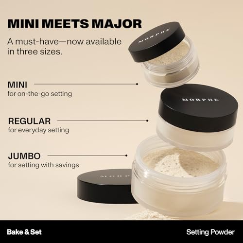 Morphe Bake & Set Translucent Setting Powder 0.09oz