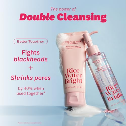 Rice Water Bright Double Cleansing Duo Set - Cleansing Oil & Gel