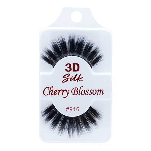Cherry Blossom 3D Eyelashes 10-Pack Silk Mink