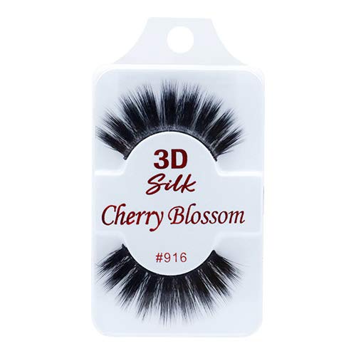 Cherry Blossom 3D Eyelashes (10 Pack of Silk 916)