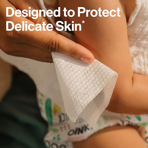 Honest Company 100% Organic Cotton Dry Wipes, 192 Count