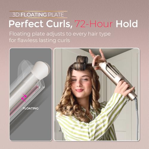 TYMO CurlPro Plus 1" Automatic Curling Iron for Long Hair