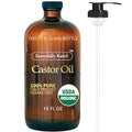 Essentially KateS Organic Castor Oil 16 Fl Oz - Cold Pressed