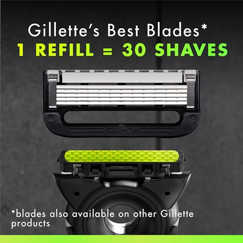 Gillette Labs 5-Blade Razor Refills, 12-Count Pack