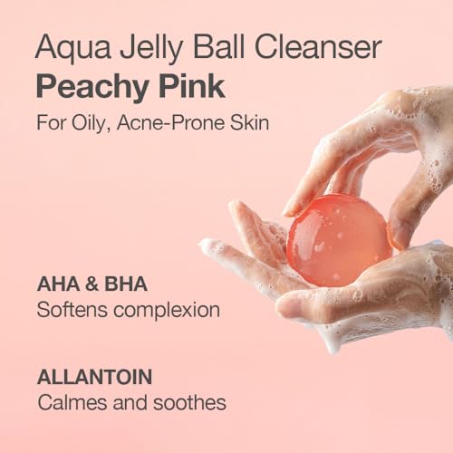 Naisture Be Bare Jelly Ball Cleanser - AHA BHA Face Wash